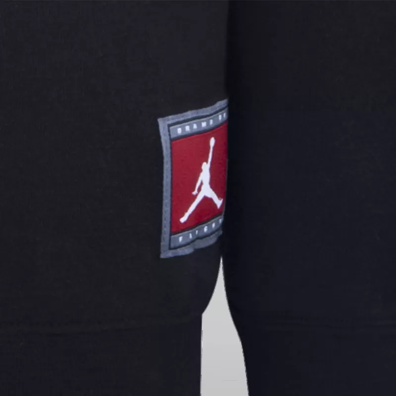 Sweat à capuche Jordan Fleece Pullover pour enfant  - Noir/Or