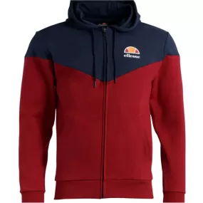 Sweats et polaires Ellesse mercurino fz hoody rouge