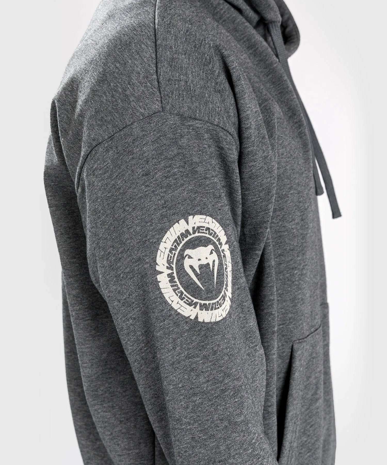 Sweatshirt À Capuche Pour Hommes Venum Vortex XL Lite - Gris Foncé Chiné