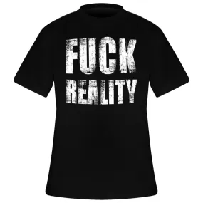 T-Shirt Homme DIVERS - F*** Reality - Rock A Gogo