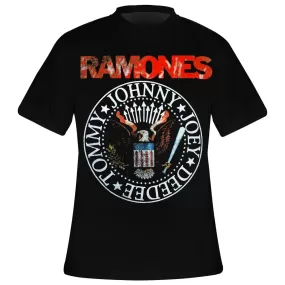 T-Shirt Homme RAMONES - Eagle - Rock A Gogo
