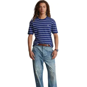 t-shirt rayé Ralph Lauren royal - Sport Aventure