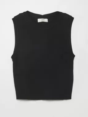 T-shirt sans manches - noir