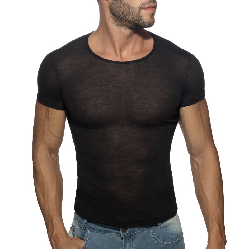 Thin flame t-shirt - noir - ADDICTED : vente T-shirt manches courte...