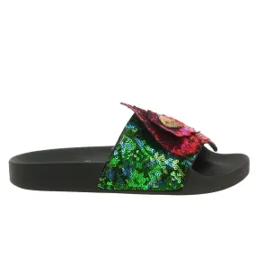 Tongs The white brand rose noir