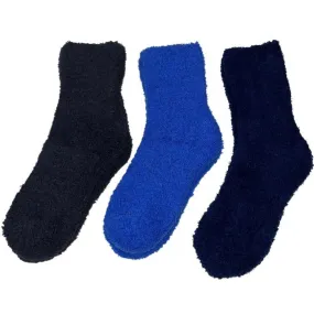 TWINDAY 3 paires de Chaussettes Garçon Coton LESUNIS Anthracite Bleu Marine