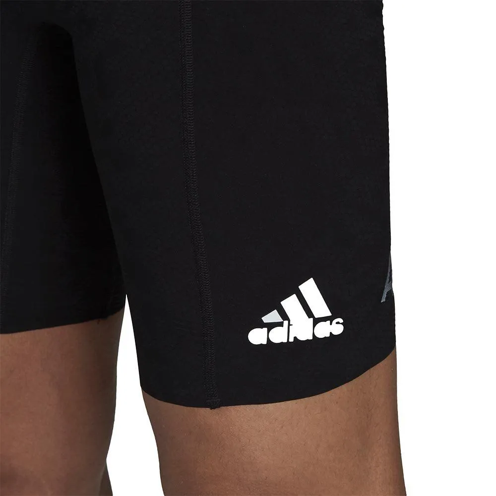 Vêtements de sport adidas Homme | Cuissard de running sans couture imprimé guépard adidas Adizero Primeweave Short M Black pour 