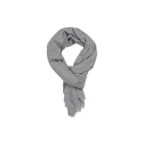 Écharpe fine Laine et Cachemire Gris Chiné
